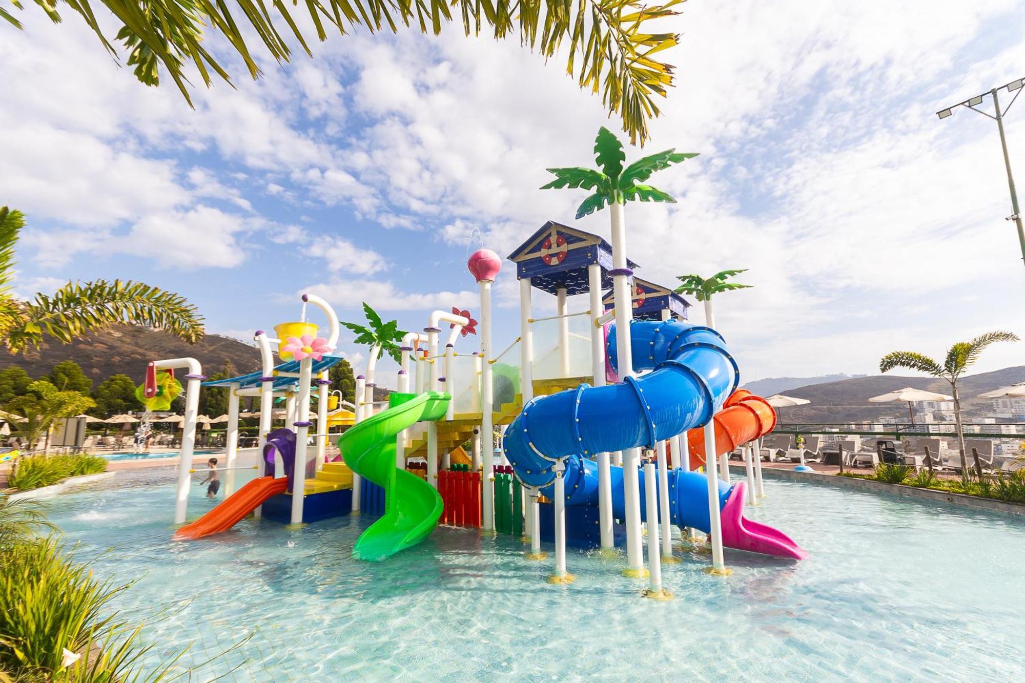 Hotel Golden Park All Inclusive Pocos De Caldas By Nacional Inn מראה חיצוני תמונה Waterpark at the Hard Rock Hotel