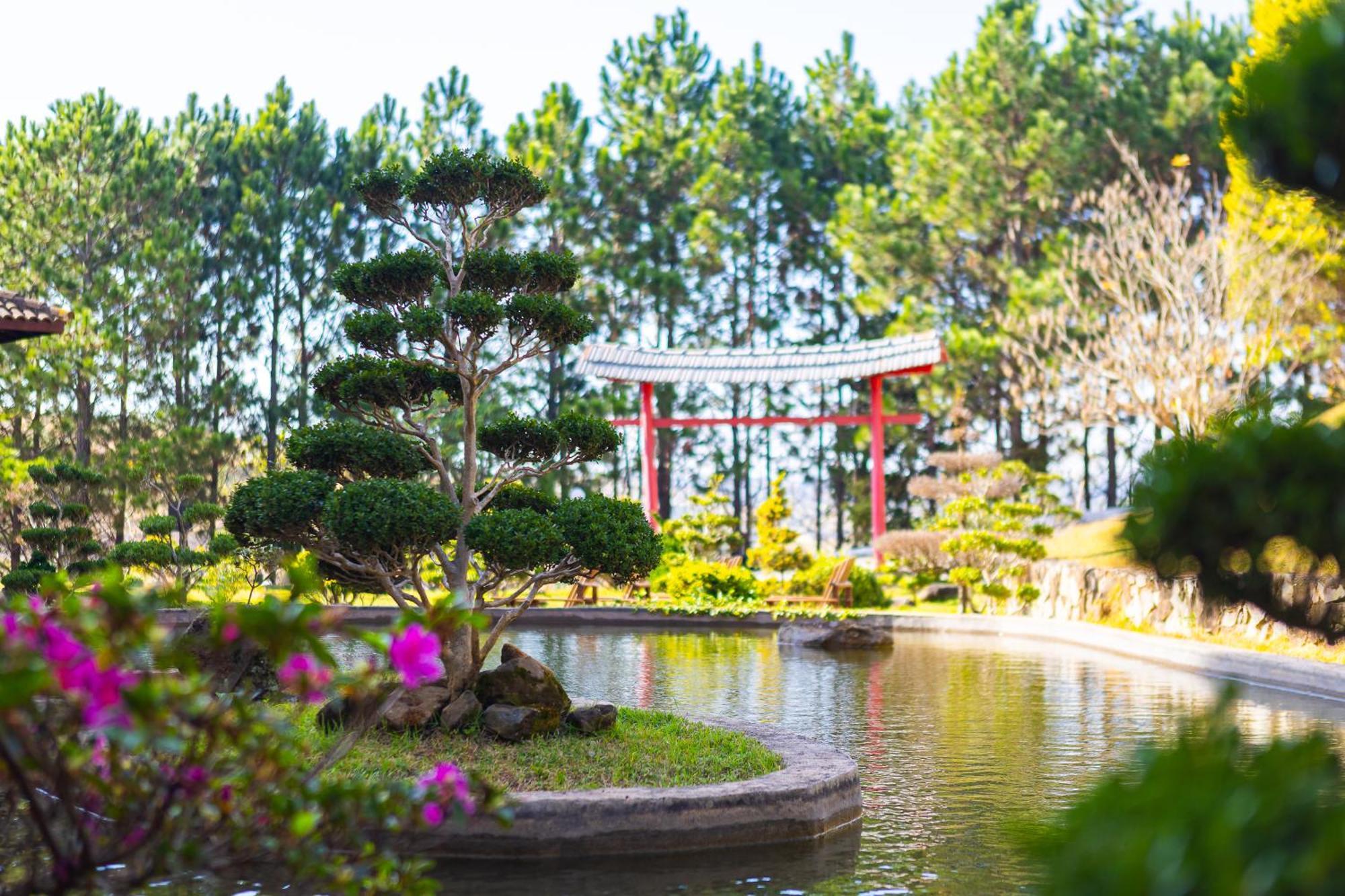 Hotel Golden Park All Inclusive Pocos De Caldas By Nacional Inn מראה חיצוני תמונה Japanese Garden