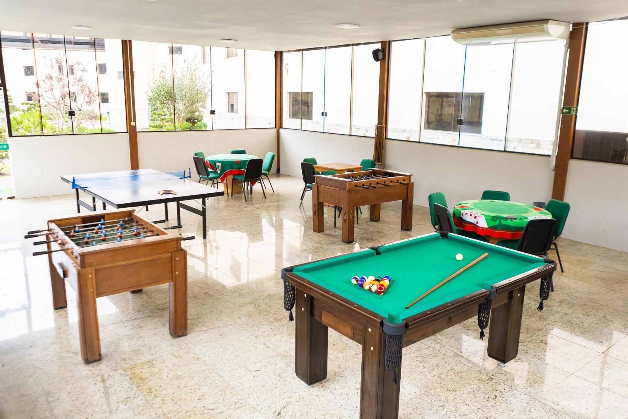 Hotel Golden Park All Inclusive Pocos De Caldas By Nacional Inn מראה חיצוני תמונה Games room