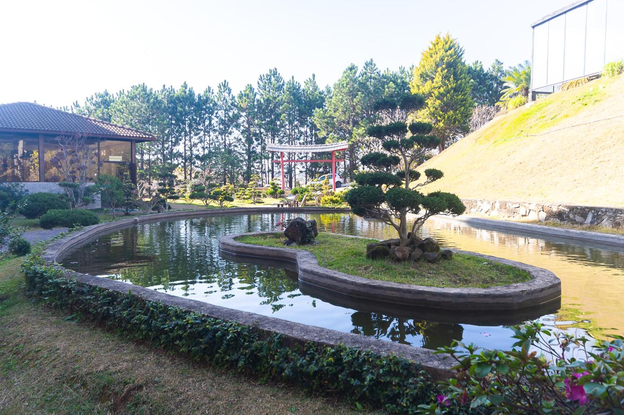 Hotel Golden Park All Inclusive Pocos De Caldas By Nacional Inn מראה חיצוני תמונה The Japanese garden